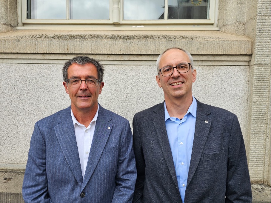 Peter Graf und Daniel tapernoux